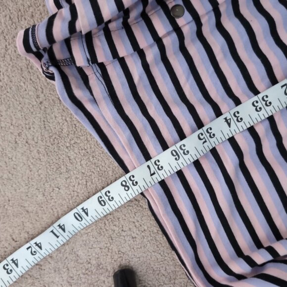 Torrid Jersey Nautical Beach Coastal Pin-up Striped Colorful Dress 5X Plus Size - Picture 7 of 8